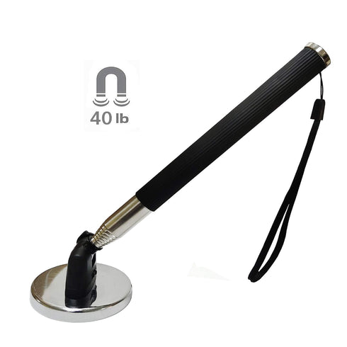 Telescopic Magnetic Pickup, a Packing 20 lbs .Small Objects Large Suction Force. Large Objects with a Large Area of 20 pounds Suction, Magnetic Sw...