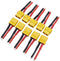 Blomiky XT60H 5 Pairs Female and Male 14AWG Silicon Wire Extention Deans XT60 Plug Connector for RC Cars Drone Lithium Battery XT60 Plug 5...