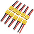 Blomiky XT60H 5 Pairs Female and Male 14AWG Silicon Wire Extention Deans XT60 Plug Connector for RC Cars Drone Lithium Battery XT60 Plug 5...