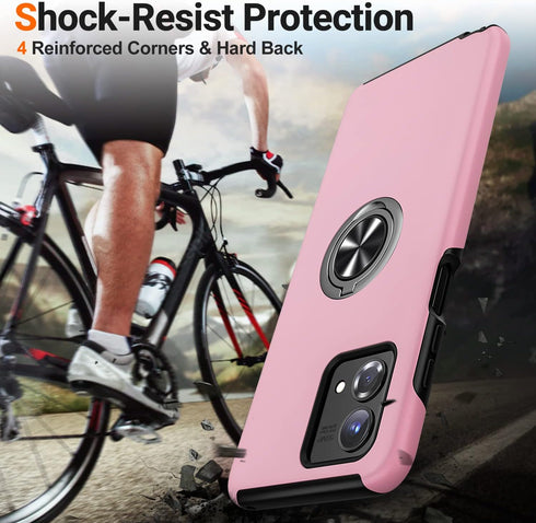 JAME for Moto G Stylus 5G 2023 Case, Slim Soft Shockproof Protective Case for Motorola G Stylus 5G Case 2023, with Invisible Ring Kickstand for Mo...