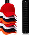 Hat Organizer for Baseball Caps, 1 Pack Hat Rack Adhesive Hat Hooks for Wall Hold Up to 16 hats, Hat Storage Display Hat Hanger Holder for Door Cl...