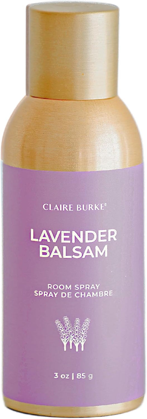 Claire Burke Lavender Balsam Room Spray, Air Freshener for Home and Bathroom, 3 oz...