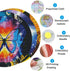 Syjinghao 4 Pack Stamped Cross Stitch Kits for Adults Beginners,Landscapes Butterfly Counted Cross Stitch Kits,Full Range of Needlepoint Stamped K...