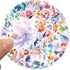 100PCS Ocean Stickers, Cute Sea Creature Aesthetic Decals Vinyl Waterproof Stickers for Water Bottle Laptop Luggage Helmet Skateboard Snowboard Gu...