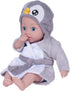 ADORA Bath Time Baby Tots Collection, 8.5" Baby Doll and Clothes Set, Made with Fresh Powder Scent, Machine Washable and Exclusive QuickDri Vinyl ...