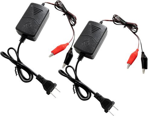 2Pc 12V 1000mA Automatic Battery Charger, Maintainer, Trickle and Desulfatorr with Short Circuit Protection…......