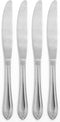 Hampton Forge Ginger 4 Pc Dinner Knives, 0.65 LB, Metallic...
