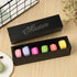 Macaron Box, Chocolate Container, Cookie Holder, Hold 6 Macarons 10 Packs Gift Boxes without Macaron ?Black?...