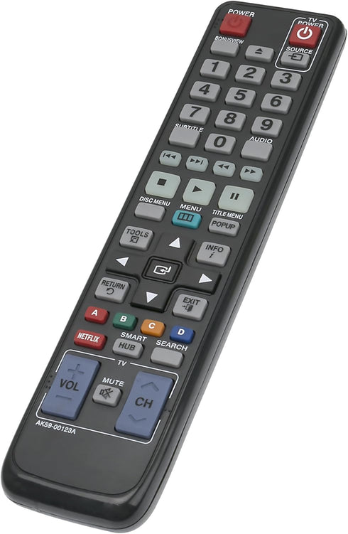 New AK59-00123A Replace Remote fit for Samsung Blu-Ray Disc DVD Player BD-D5490 BD-D5490/ZC BD-D5490/ZC BD-D5500 BD-D5500/ZA BD-D5500/ZC BD-D5500/...
