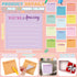 Yinder 24 Pcs Employee Appreciation Sticky Notes Thank You Gifts Bulk End of Year Teacher Gift Mini Pocket Inspirational Notepads for Coworker Gra...