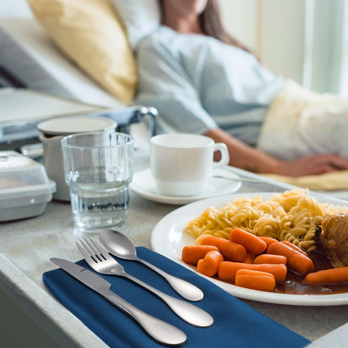 7 Pieces Eating Portion Control Flatware Weight Loss Portion Management Control Silverware Portion Control Serving Spoons Forks Knives Stainless S...