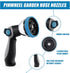 PinWheel Garden Hose Nozzles,Thumb Control Water Garden Hose Sprayer Nozzle, High Pressure Hose Nozzle, Outdoor Hose Nozzle Sprayer?9 Adjustable P...