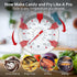 Candy Thermometer with Pot Clip - Frying Oil Thermometers Deep Fryer Thermometer for Cooking Temp 8.8” Long Probe Upgrade, Stainless Steel Analog ...