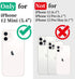 Cozycase Compatible with iPhone 12 Mini Waterproof Case - Full Body Rugged Dustproof Shockproof Case with Built-in Screen Protective Case for iPho...