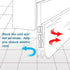 Door Sweep, Door Draft Stopper, Weather Stripping No Tools Requried 2" Width x 39" Length Easy Cut to Size...