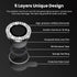 Tensea for iPhone 14 Pro/iPhone 14 Pro Max Camera Lens Protector Bling, Protection Camera Cover Tempered Glass Screen Protector Diamond Metal Indi...