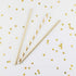 100-Pack Biodegradable Gold Paper Straws - Extra Durable, Striped/Wave/Heart/Star/Solid Gold Straws for Birthday, Wedding, Bridal/Baby Shower and ...