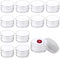 12Pcs Small Display Box Gemstone Holder Case Jewelry Show Box Container Holder with Clear Top Lids and Sponge...