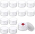12Pcs Small Display Box Gemstone Holder Case Jewelry Show Box Container Holder with Clear Top Lids and Sponge...