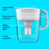 Brita Metro Water Filter Pitcher with SmartLight Filter Change Indicator, BPA-Free, Replaces 1,800 Plastic Water Bottles a Year, Lasts Two Months,...