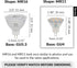 Simba Lighting LED MR11 Flood Light Bulbs (10 Pack) 12V 3W 20W Halogen Replacement 2-Pin 240lm for Landscape, Accent, Track Lights, and Christmas ...