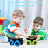 M SANMERSEN 2 Pack 360° Rotating Monster Truck Toys for 3-5 Year Old Boys and Girls - Toddler Car Toys Gifts...