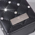 LORYP Makeup Brush Holder Crystal Brushes Cup Black PU Make up Brush Case Bag Storage for Women (Black)...