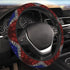 Red White and Blue Sparkle Steering Wheel Cover for Women Men Girls Car Accessories Decor Anti-Slip Neoprene Auto Steering Wheel Covers Protector ...