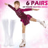 6 Pairs Socks Cotton Compression Socks Roller Skate Socks For Sport Women Girl Youth...
