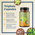 Herb Pharm Certified Organic Fairwild Triphala Capsules, Vegan for Healthy Digestive Support 60 Count...