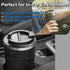 Portable Pour Over Coffee Travel Mug with Reusable Filter, 13oz Stainless Steel Vacuum Thermal Cup, Drip Coffee Tea Cup Maker Set for Camping Trip...