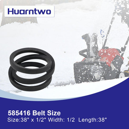 New Replacement 585416,585416MA Auger Drive Belt for Murray Snowblower...