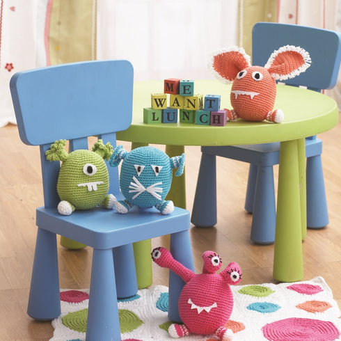 Bernat Handicrafter Cotton Solids Yarn, 1.75 oz, Gauge 4 Medium, 100% Cotton, Mod Blue...