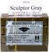 Van Aken Plastalina Modeling Clay Sculptor Gray 1 lb. bar...