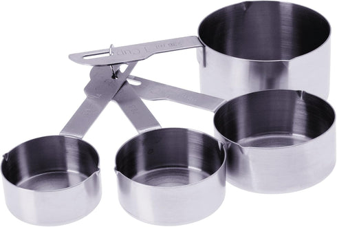 Progressive International Heavy Duty 4 Piece Stainless Steel Measuring Cup...