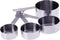 Progressive International Heavy Duty 4 Piece Stainless Steel Measuring Cup...