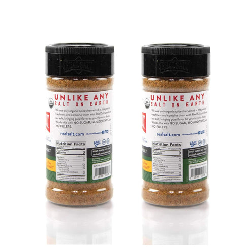 Redmond Real Sea Salt - Natural Unrefined Organic Gluten Free, Seasoning Shaker (2 Pack)...