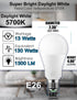 ILC Alexa Light Bulbs, 13W, Smart Light Bulbs Work with Alexa Only, Color Changing LED Light Bulbs Daylight White 5700K (4 Pack)...