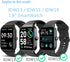 Screen Protector For IDW13 / IDW15 / IDW19 Smart Watch 1.8" (6 PACK) Full Coverage Clear TPU Film Compatible for Woneligo/Fitpolo/MILOUZ SmartWatc...