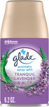 Glade Automatic Spray Refill, Air Freshener for Home and Bathroom, Tranquil Lavender & Aloe, 6.2 Oz...