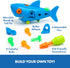 Educational Insights Design & Drill® Shark - Take Apart Toy, 13 Pieces, Kid-Friendly Screwdriver, Toddler STEM Toy, Gift for Ages 3+...
