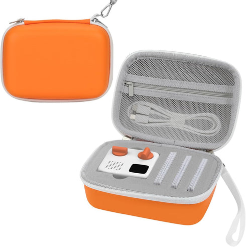 MoKo Travel Case Compatible with Yoto Mini Kids Audio & Music Player, Hard Protective Storage Holder Case for Children‘s Speaker & Audiobook Cards...