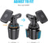 WixGear Magnetic Cup Holder Phone Mount, Extendable Arm Universal Car Cup Holder Adjustable Base Automobile Cup Holder Smart Phone Cradle Car Moun...