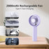 MORECORE Mini Handheld Fan for Kids - 3 Powerful Adjustable Speeds, 8HR Run Time, USB Rechargeable, Cute Design Fan with Lanyard for Girls Teens P...
