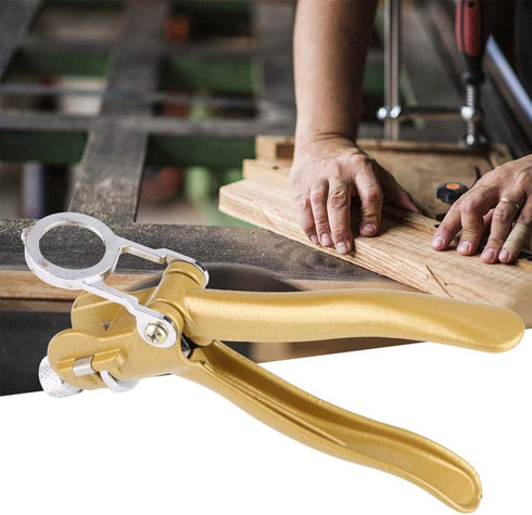 Zinc Alloy and Copper Alloy Saw Set Tool Saw Set Pliers, Woodwork Hand Tools Sawset Puller with Magnifier And Arc Shaped Hadle for Woodworking 18 ...