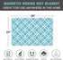 Ironing Mat, Portable Travel Ironing Pad, 28 x 24inch Ironing Mat for Table Top of Washer, Dryer, Table Top, Countertop, Silincoe Coating and Scor...