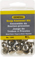General Tools 1265 Snap Fastener Kit with 6 Fasteners...