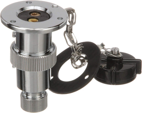 Seachoice 10161 Deck Connector – Watertight Fitting – 1-1/2 Inch Flange Diameter – 3 Amps at 12V...