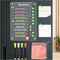 Acrylic Magnetic Erasable Chore Chart for Fridge for Kids Adults, 8"X12" Clear Magnetic Calendar Dry Erase Board to Do List for Refrigerator, Full...