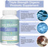 Probiotics for Women and Men 300 Billion CFU 24 Strains Probiotics with 15 Organic Herbs Prebiotics Blend Shelf Stable Probiotic Supplement for Di...